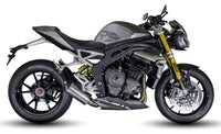 Triumph Speed Triple 1200 RS & RX 2025-2026 EVO-X Titanium slip-on exhaust (Low Mount)  Pro-Race exhaust systems