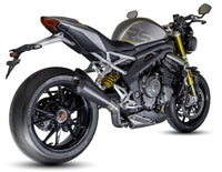 Triumph Speed Triple 1200 RS & RX 2025-2026 EVO-XC Titanium slip-on exhaust  Pro-Race exhaust systems