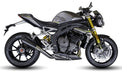 Triumph Speed Triple 1200 RS & RX 2025-2026 EVO-XC Titanium slip-on exhaust  Pro-Race exhaust systems