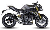 Triumph Speed Triple 1200 RS & RX 2025-2026 EVO-XC Titanium slip-on exhaust  Pro-Race exhaust systems