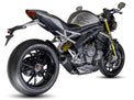 Triumph Speed Triple 1200 RS & RX 2025-2026 EVO-XC Titanium slip-on exhaust (Low Mount)  Pro-Race exhaust systems
