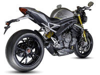 Triumph Speed Triple 1200 RS & RX 2025-2026 EVO-XC Titanium slip-on exhaust (Low Mount)  Pro-Race exhaust systems