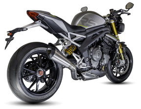 Triumph Speed Triple 1200 RS & RX 2025-2026 EVO-XC Titanium slip-on exhaust  Pro-Race exhaust systems