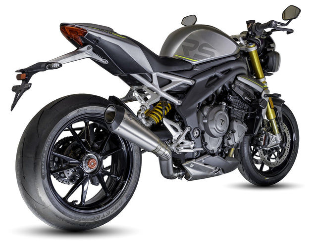 Triumph Speed Triple 1200 RS & RX 2025-2026 EVO-XC Titanium slip-on exhaust  Pro-Race exhaust systems