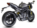 Triumph Speed Triple 1200 RS & RX 2025-2026 EVO-XC Titanium slip-on exhaust (Low Mount)  Pro-Race exhaust systems