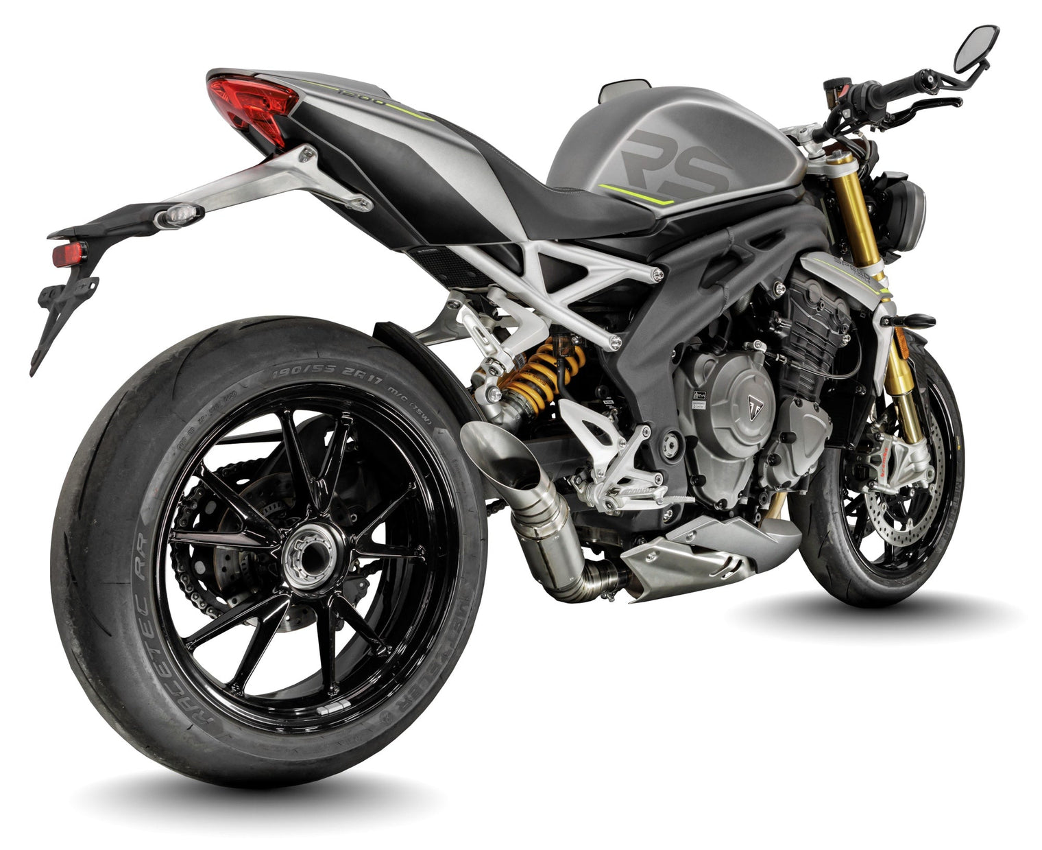Triumph Speed Triple 1200 RS/RR 2021-2024 GP-S1R Low Mount Slip-on exhaust Pro-Race exhaust systems