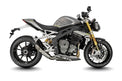 Triumph Speed Triple 1200 RS/RR 2021-2024 GP-S1R Low Mount Slip-on exhaust Pro-Race exhaust systems