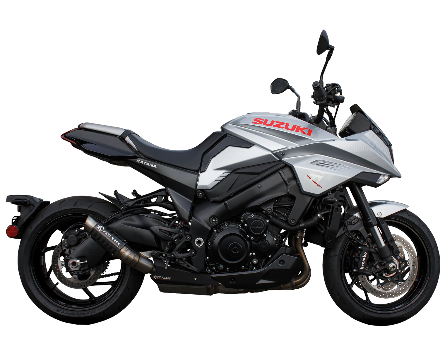 Suzuki Katana 2019-2024 GP-R1 Slip-on exhaust Pro-Race exhaust systems