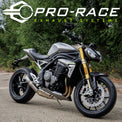 Triumph Speed Triple 1200 RS/RR 2021-2024 GP-S1R Low Mount Slip-on exhaust Pro-Race exhaust systems