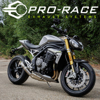 Triumph Speed Triple 1200 RS/RR 2021-2024 GP-S1R Low Mount Slip-on exhaust Pro-Race exhaust systems