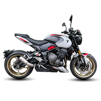 Triumph Trident 800 2026+ GP-RX Titanium Slip-on exhaust  Pro-Race exhaust systems