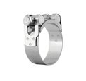 Heavy duty motorcycle exhaust clamp Pro-Race exhaust systems