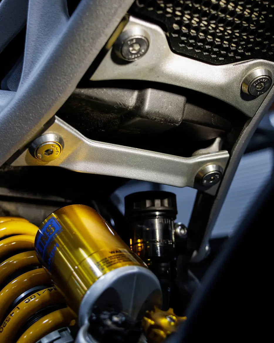Triumph speed triple 1200 RS/RR 2021-2024 Pillion peg delete kit Pro-Race exhaust systems