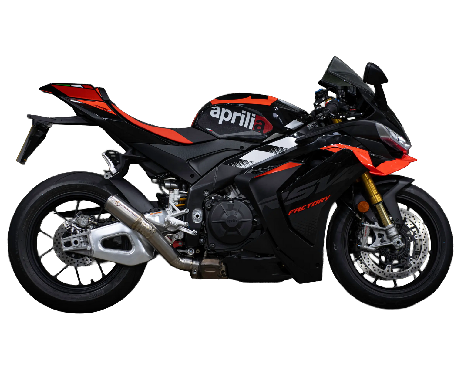 Aprilia RSV4 2025-2026 GP-RX Slip-on exhaust Pro-Race exhaust systems
