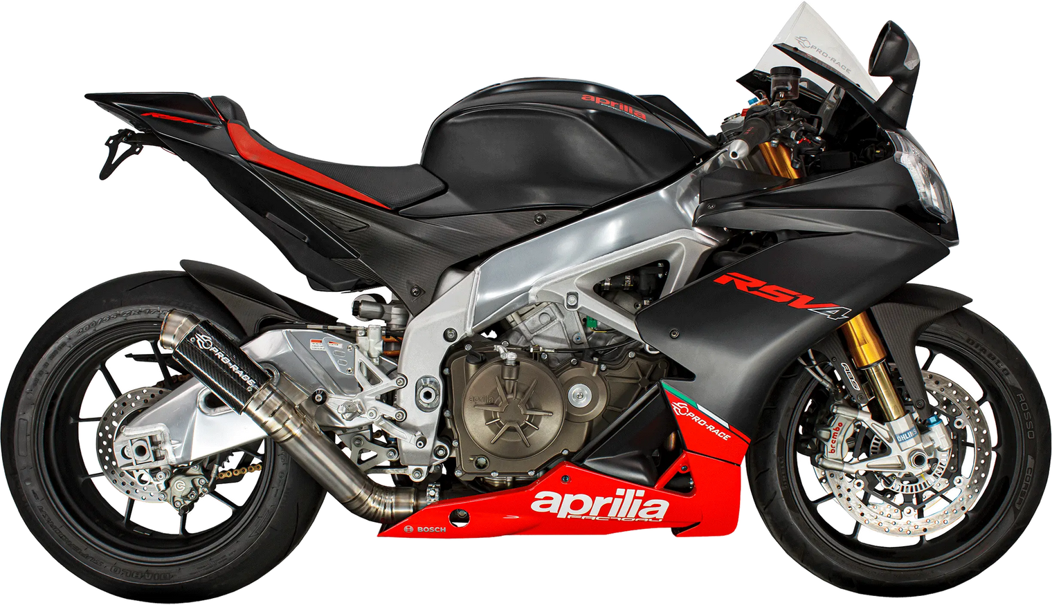 Aprilia RSV4 2009-2014 GP-R3 Slip-on exhaust Pro-Race exhaust systems