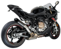 BMW S1000RR 2019-2022 GP-R4 slip-on exhaust (High Mount)  Pro-Race exhaust systems