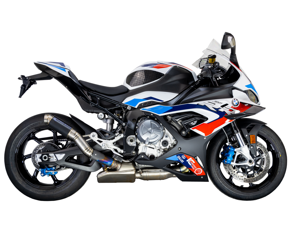 BMW S1000RR 2023-2024 GP-R3 slip-on exhaust (High Mount)  Pro-Race exhaust systems