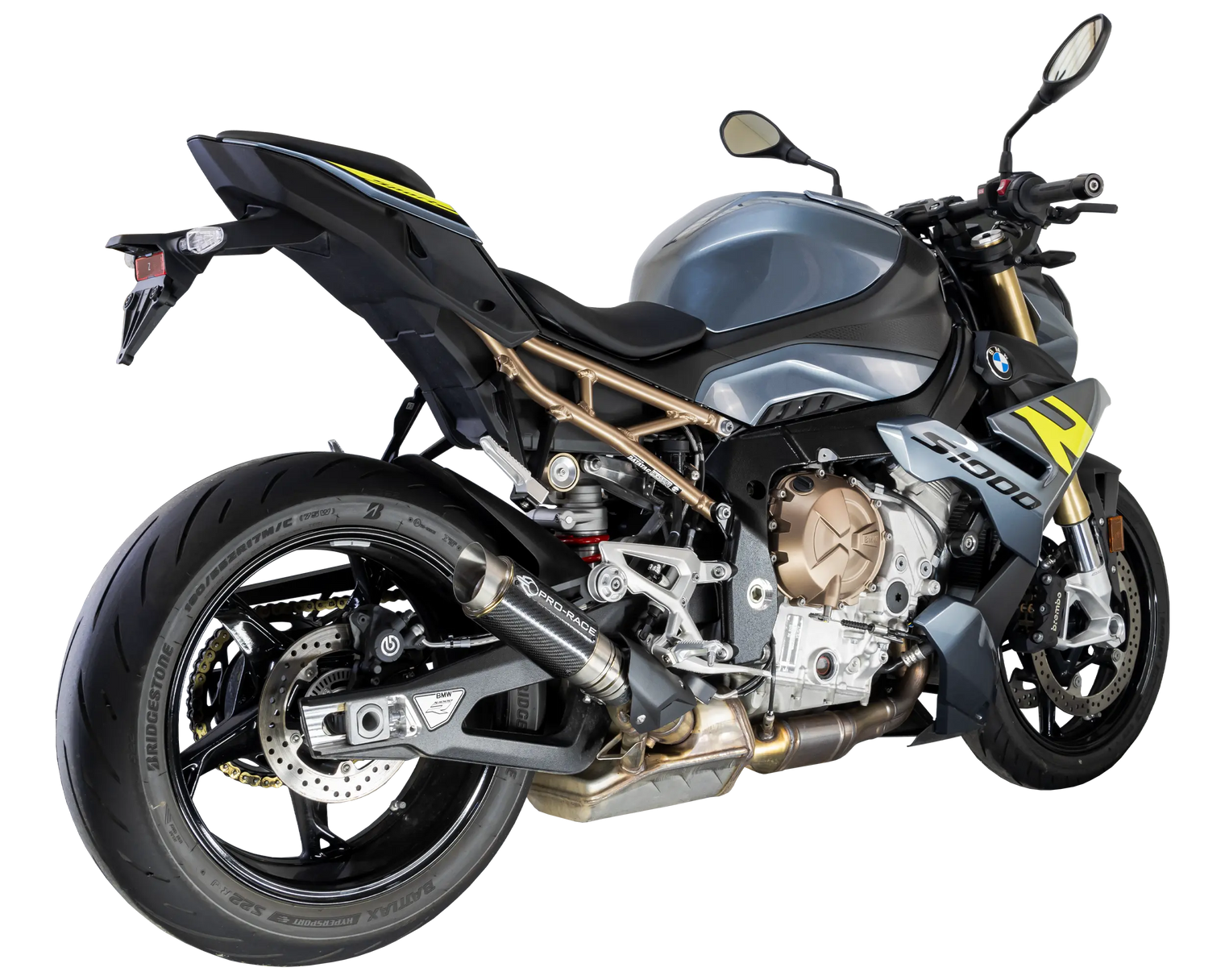 BMW S1000R 2025-2026 GP-R1 Slip-on exhaust Pro-Race exhaust systems