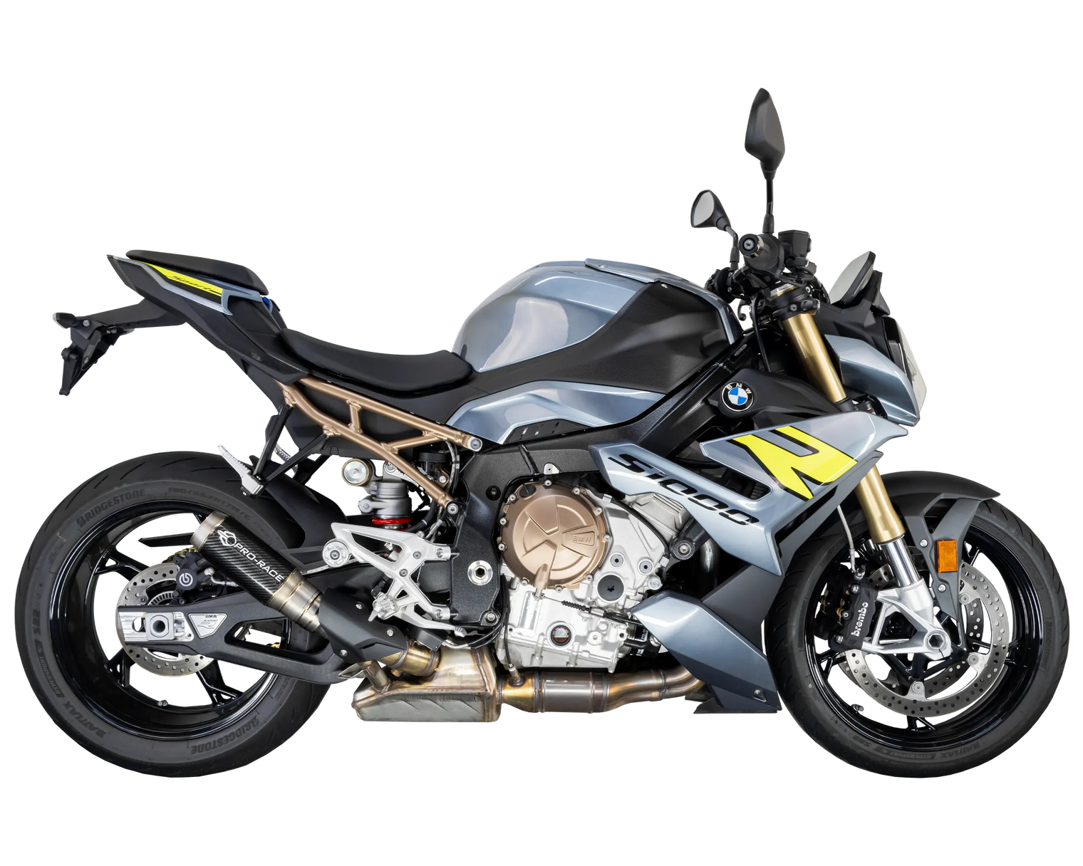 BMW S1000R 2025-2026 GP-R2 Slip-on exhaust Pro-Race exhaust systems