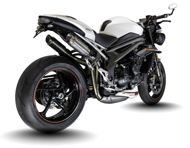 Triumph Speed Triple 1050 S & RS 2016-2020 GP-R1 Titanium slip-on exhausts  Pro-Race exhaust systems