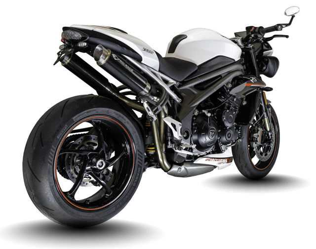 Triumph Speed Triple 1050 S & RS 2016-2020 GP-R1L Titanium slip-on exhausts  Pro-Race exhaust systems