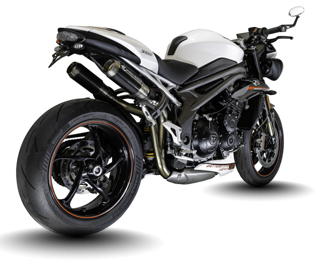 Triumph Speed Triple 1050 S & RS 2016-2020 GP-R2 Titanium slip-on exhausts  Pro-Race exhaust systems