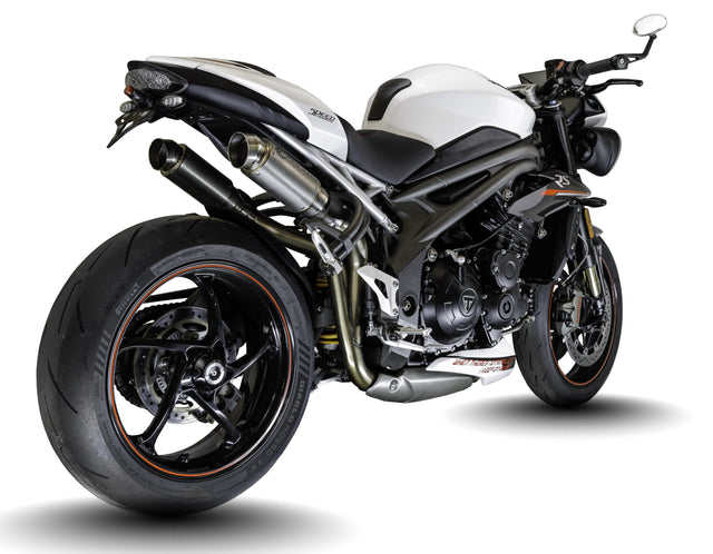 Triumph Speed Triple 1050 S & RS 2016-2020 GP-R3 Titanium slip-on exhausts  Pro-Race exhaust systems