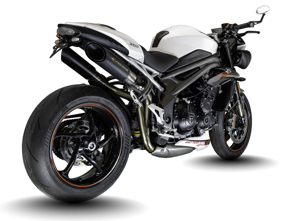 Triumph Speed Triple 1050 S & RS 2016-2020 GP-R4 Titanium slip-on exhausts  Pro-Race exhaust systems