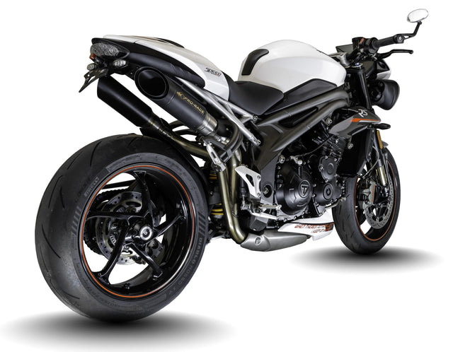 Triumph Speed Triple 1050 S & RS 2016-2020 GP-R4 Titanium slip-on exhausts  Pro-Race exhaust systems