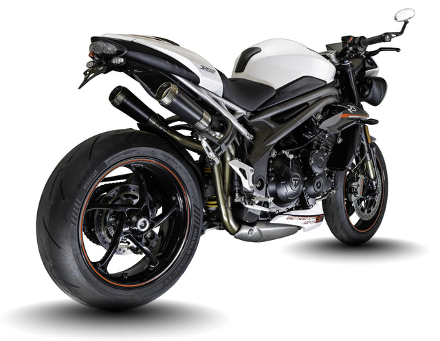 Triumph Speed Triple 1050 S & RS 2016-2020 GP-RC1 Titanium slip-on exhausts  Pro-Race exhaust systems