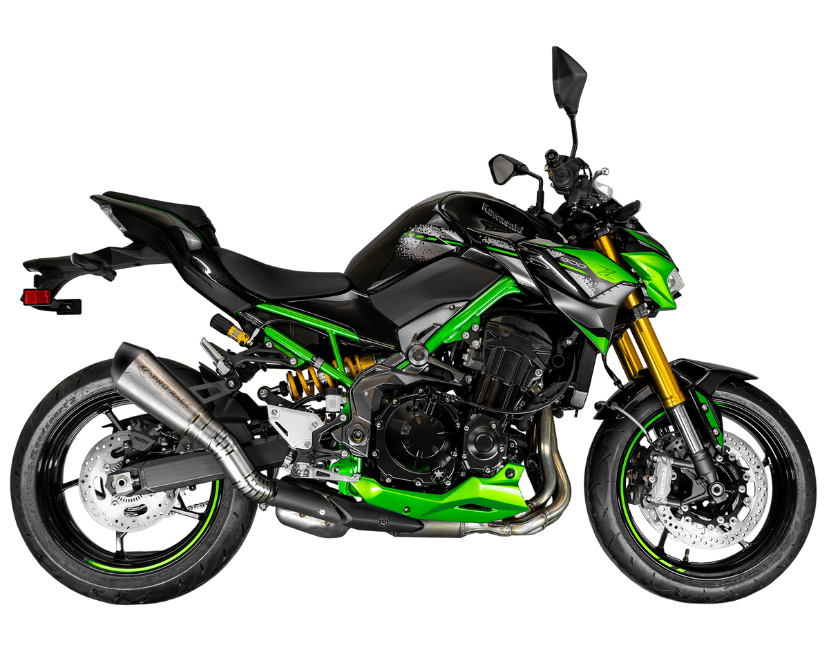 Kawasaki Z900 2017-2019 EVO-XC Titanium slip-on exhaust  Pro-Race exhaust systems