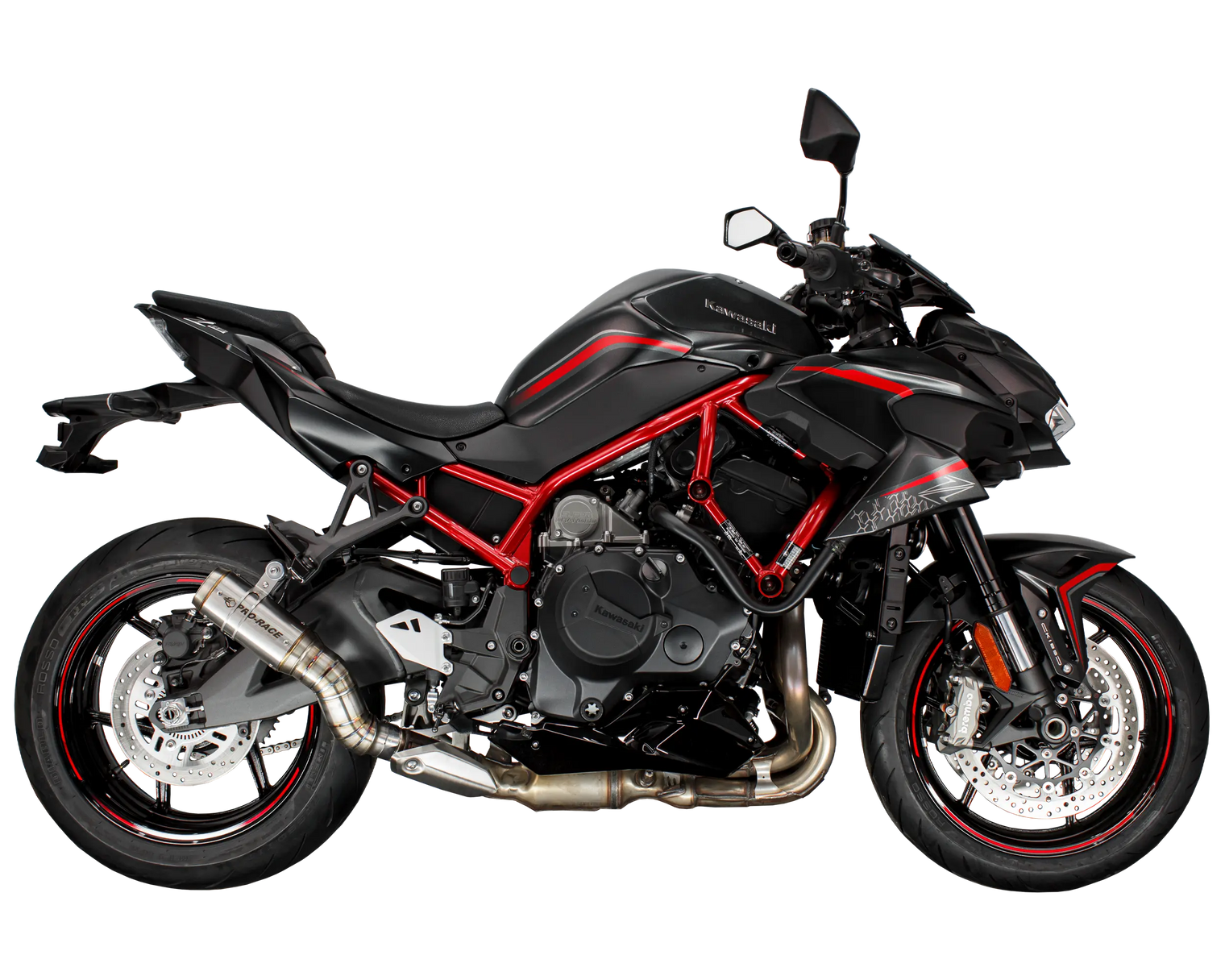 Kawasaki ZH2 2020-2026 GP-R2 Slip-on exhaust Pro-Race exhaust systems