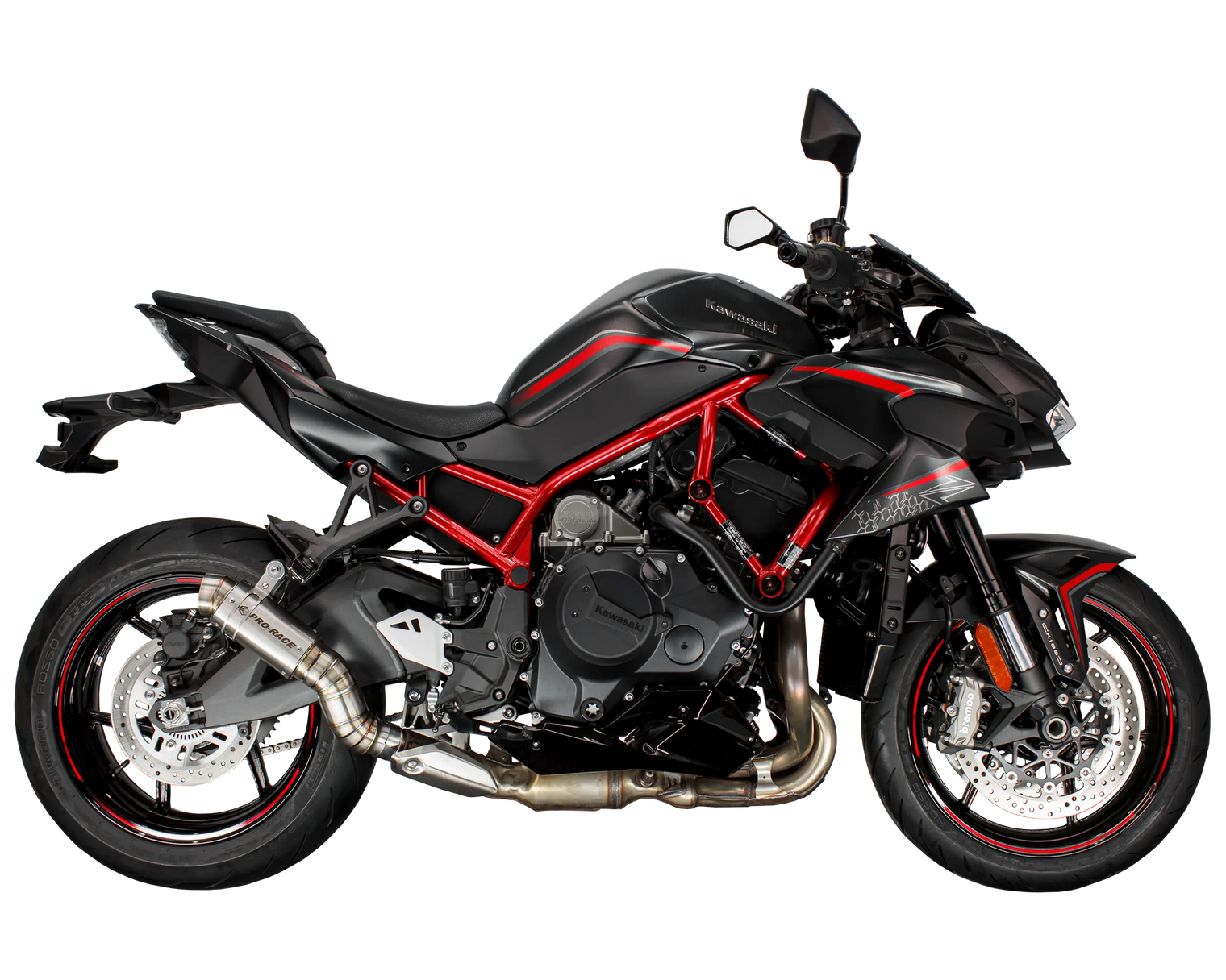 Kawasaki ZH2 2020-2026 GP-R3 Slip-on exhaust Pro-Race exhaust systems