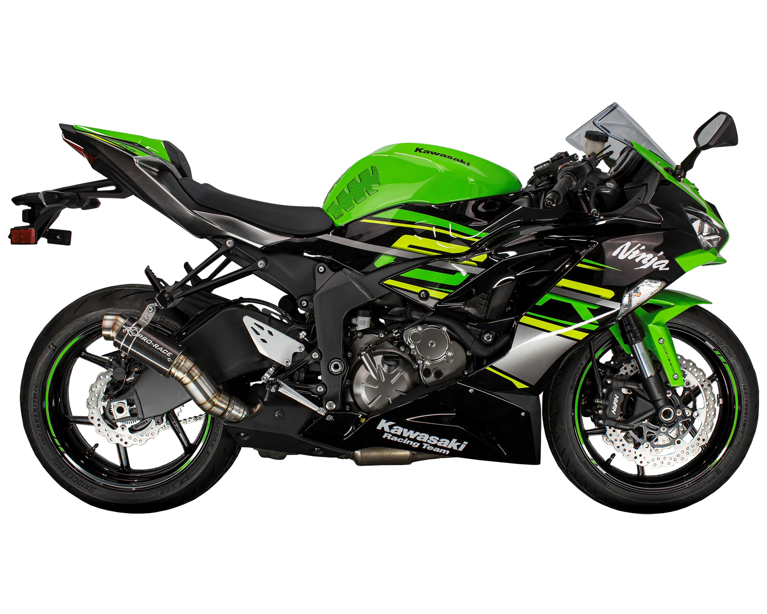 Kawasaki ZX-6R & 636 2024-2026 GP-R3 Slip-on exhaust Pro-Race exhaust systems