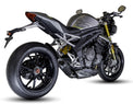 Triumph Speed Triple 1200 RS & RX 2025-2026 EVO-RC Titanium slip-on exhaust (Low Mount)  Pro-Race exhaust systems