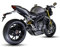 Triumph Speed Triple 1200 RS & RX 2025-2026 EVO-RC Titanium slip-on exhaust (Low Mount)  Pro-Race exhaust systems