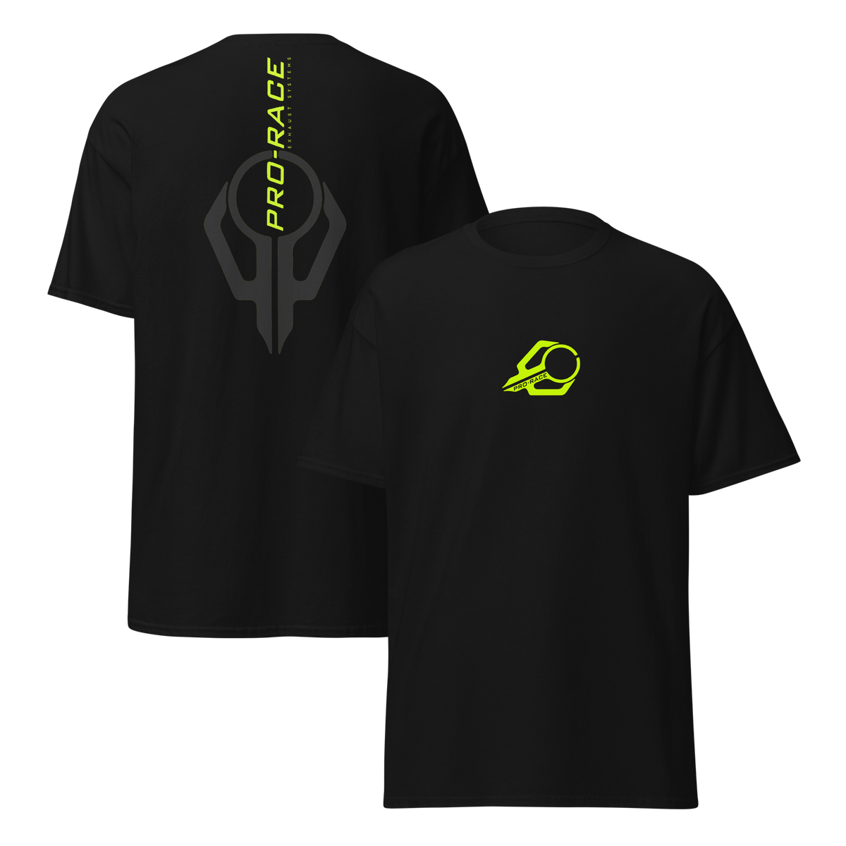 Black/Fluo V4 Logo  Pro-Race exhaust systems