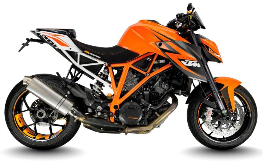 KTM SUPERDUKE 1290 GT 2016-2023 TITANIUM TRI-OVAL SLIP-ON EXHAUST - Image 12