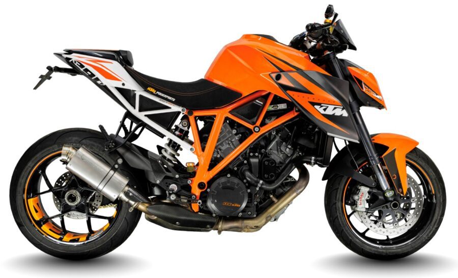 KTM SUPERDUKE 1290 GT 2016-2023 TITANIUM TRI-OVAL SLIP-ON EXHAUST - Image 11