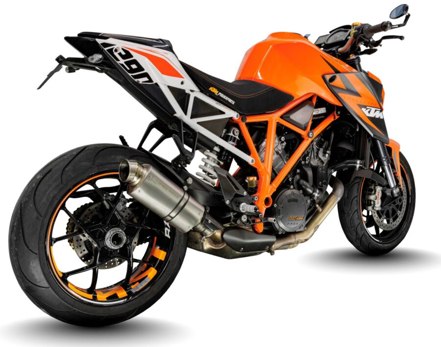 KTM SUPERDUKE 1290 GT 2016-2023 TITANIUM TRI-OVAL SLIP-ON EXHAUST - Image 8